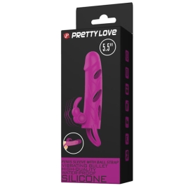 Насадка Pretty Love 5.5&quot; Pink