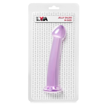 Гелевый фаллос ToyFa Jelly Dildo M