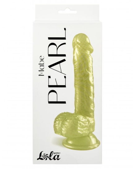 Фаллос перламутровый Mabe Pearl