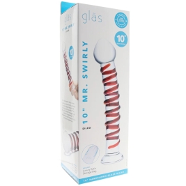 Фаллос из стекла Glas 10&quot; Mr. Swirly
