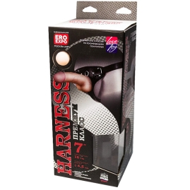 Страпон с 3 насадками Harness 7" Long