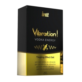Возбуждающий гель INTT Vibration! Vodka Energy